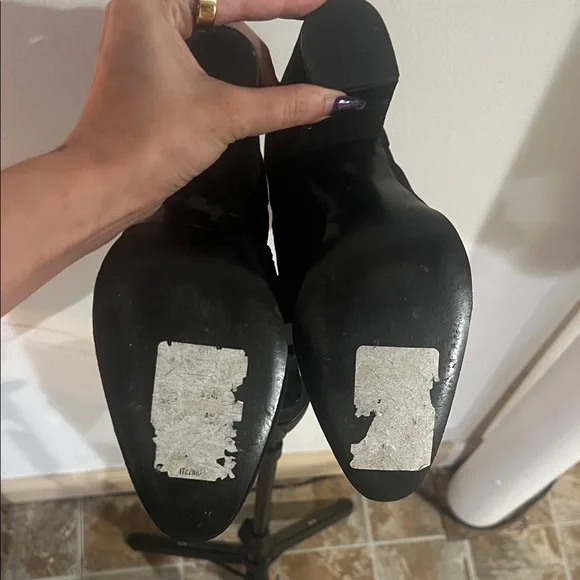 Ivanka Trump Black Ankle Boots - Picture 9 of 13